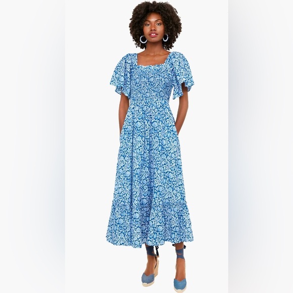 Indigo Ornate Floral Lolita Dress
PINK CITY PRINTS - Picture 1 of 7